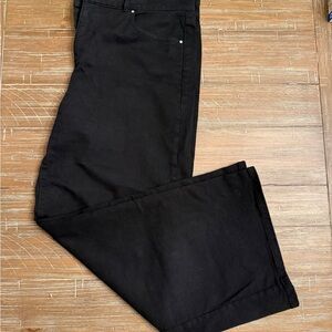 Women’s Wide Leg Black Jeans